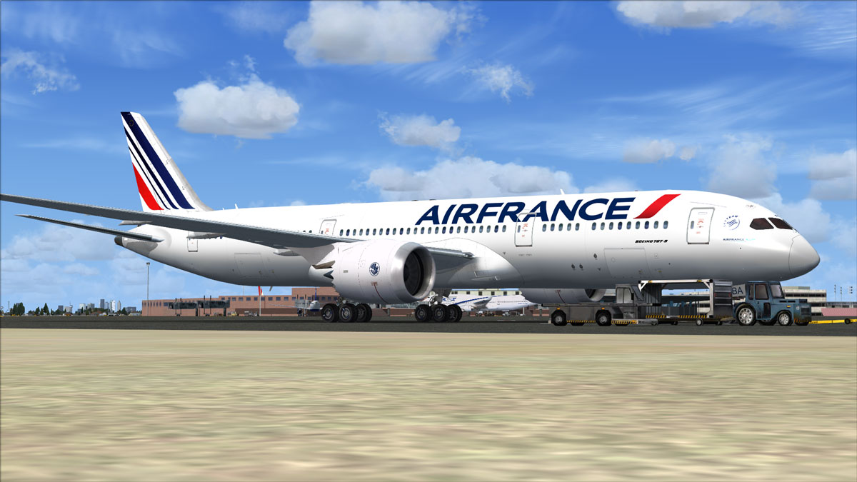 Microsoft Flight Simulator X (FSX) Boeing 787 Dreamliner Air France
