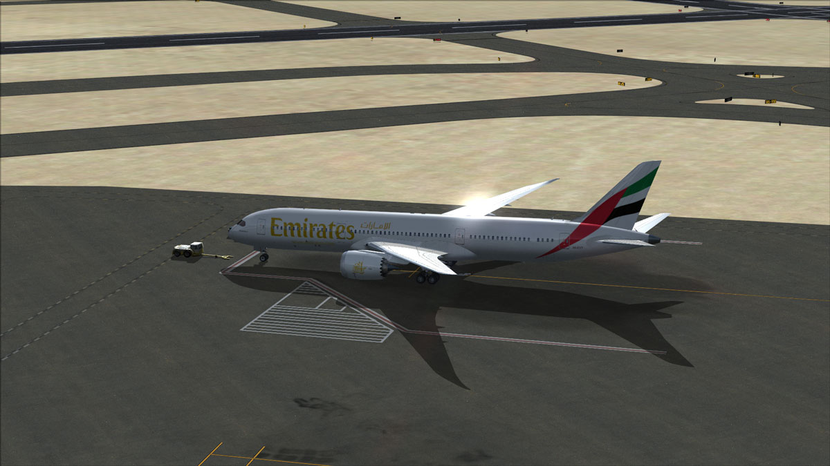 Microsoft Flight Simulator X (FSX) Boeing 787 Dreamliner Emirates