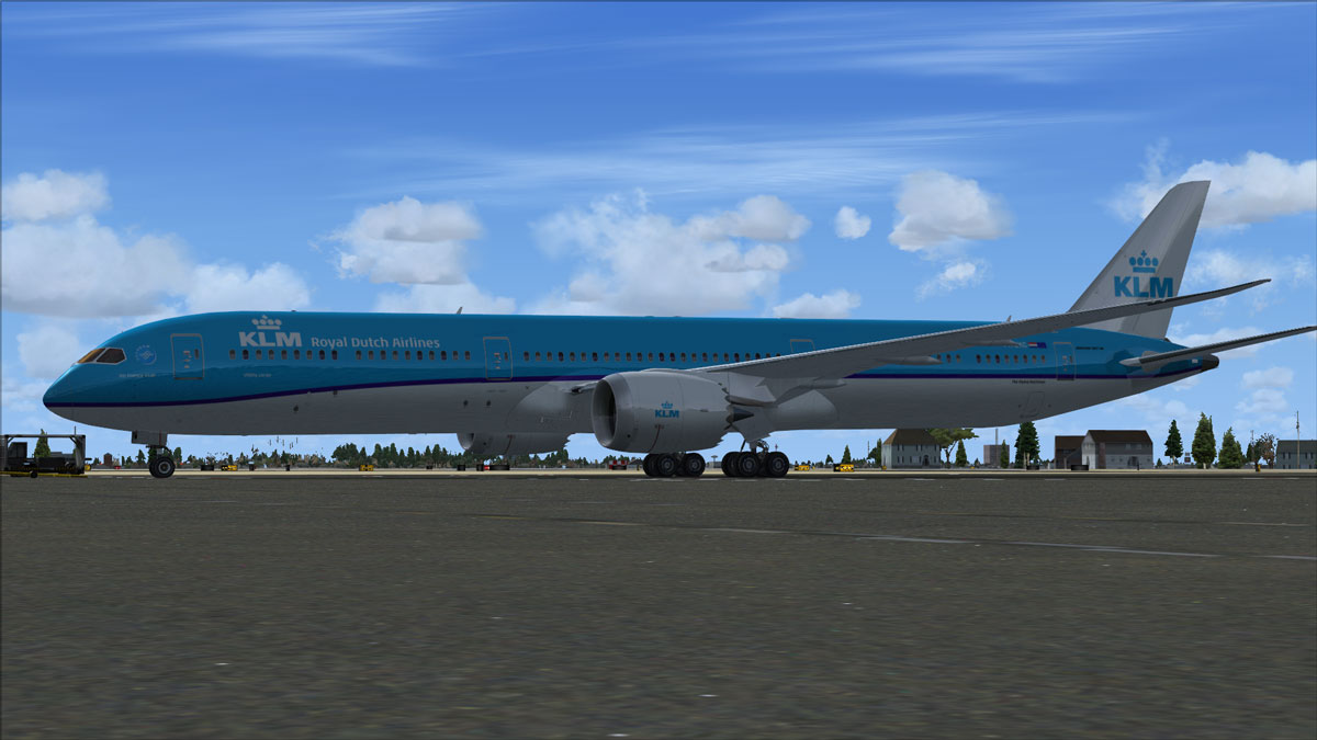 Microsoft Flight Simulator X (FSX) Boeing 787 Dreamliner KLM