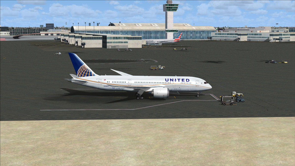 Microsoft Flight Simulator X (FSX) Boeing 787 Dreamliner United