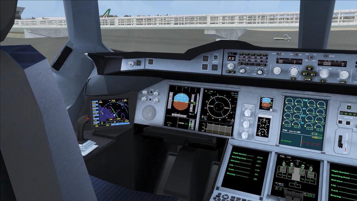 flight simulator x steam edition airbus a380 kokpit
