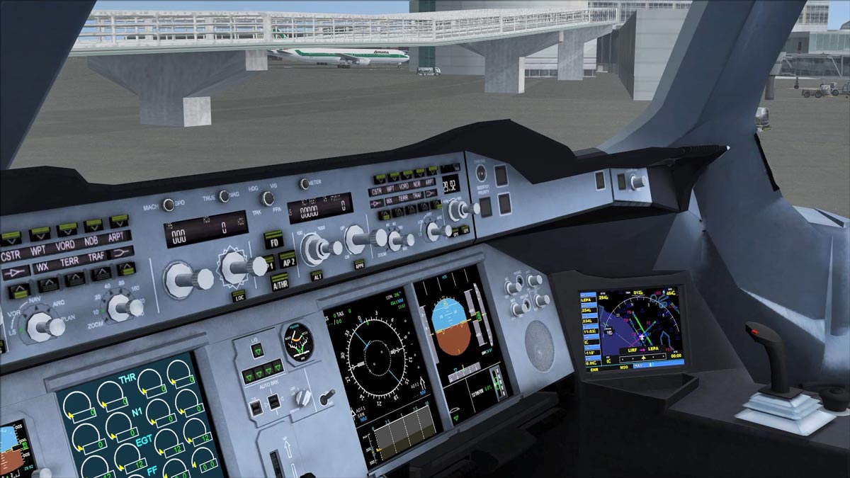 flight simulator x steam edition airbus a380 kokpit