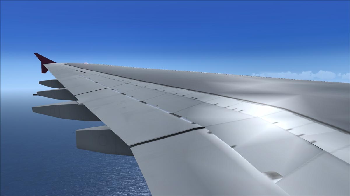 flight simulator x steam edition airbus a380 wing view