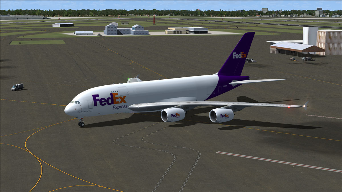 flight simulator x steam edition airbus a380 fedex