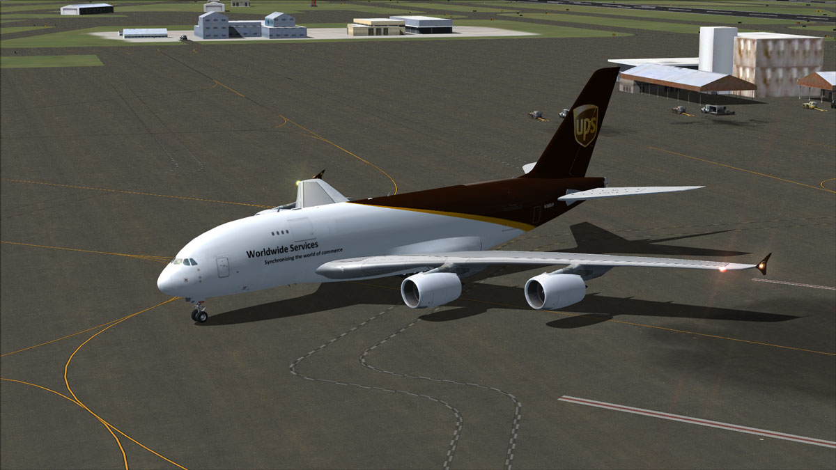 flight simulator x steam edition airbus a380 ups