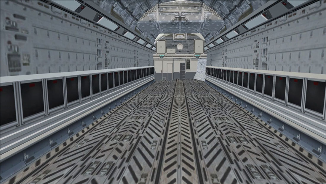 flight simulator x (fsx) boeing c-17 globemaster kargo bölümü