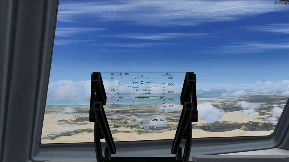 flight simulator x (fsx) boeing c-17 globemaster şeffaf gösterge